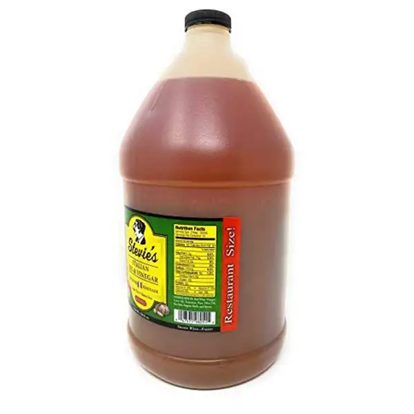 2 gallon bottle of Stevie's Italian Dressing and Marinade